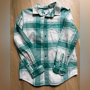 Cat & Jack flannel YL
